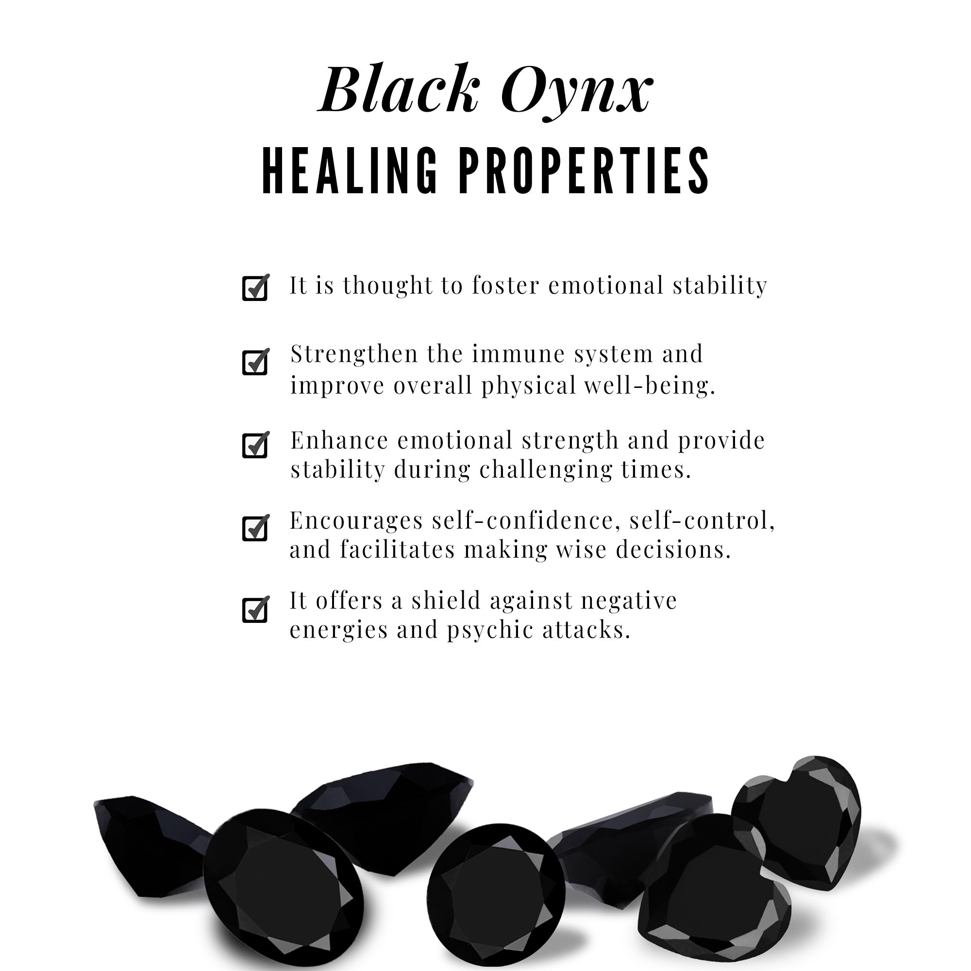 Black Onyx Minimal Wedding Rings Set with Diamond Curved Band