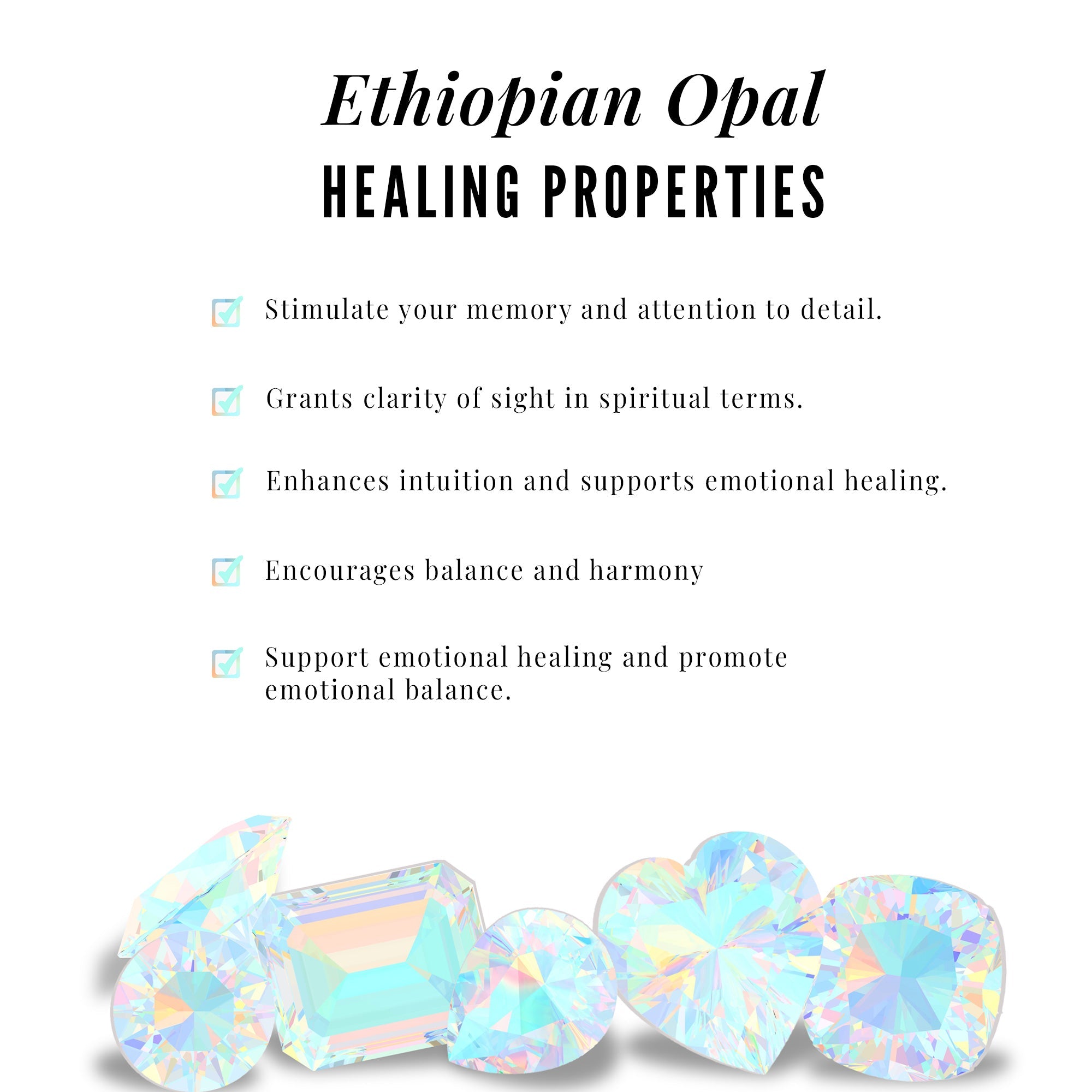 0.8 Carat Round Shape Ethiopian Opal and Diamond Flower Necklace