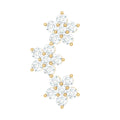 Helix Flower Crawler Earring with Diamond