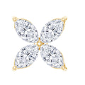 Marquise Four Petal Flower Cartilage Earring