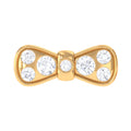 Diamonds Bow Cartilage Piercing Earring