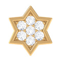 Certified Diamond Star Earring for Helix Piercing