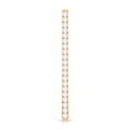 Pave Set Diamond Bar Ear Cuff No Piercing