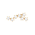 Diamond Virgo Constellation Earring for Cartilage Piercing