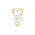 Diamond Heart Cartilage Earring