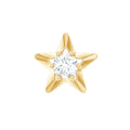 Diamond Celestial Star Earring for Conch Piercing