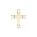 Diamond Cross Cartilage Earring