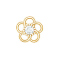 Diamond Flower Earring for Cartilage Piercing