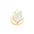 Diamond Flower Earring for Tragus Piercing