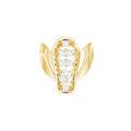 Diamond Bumblebee Earring for Helix Piercing