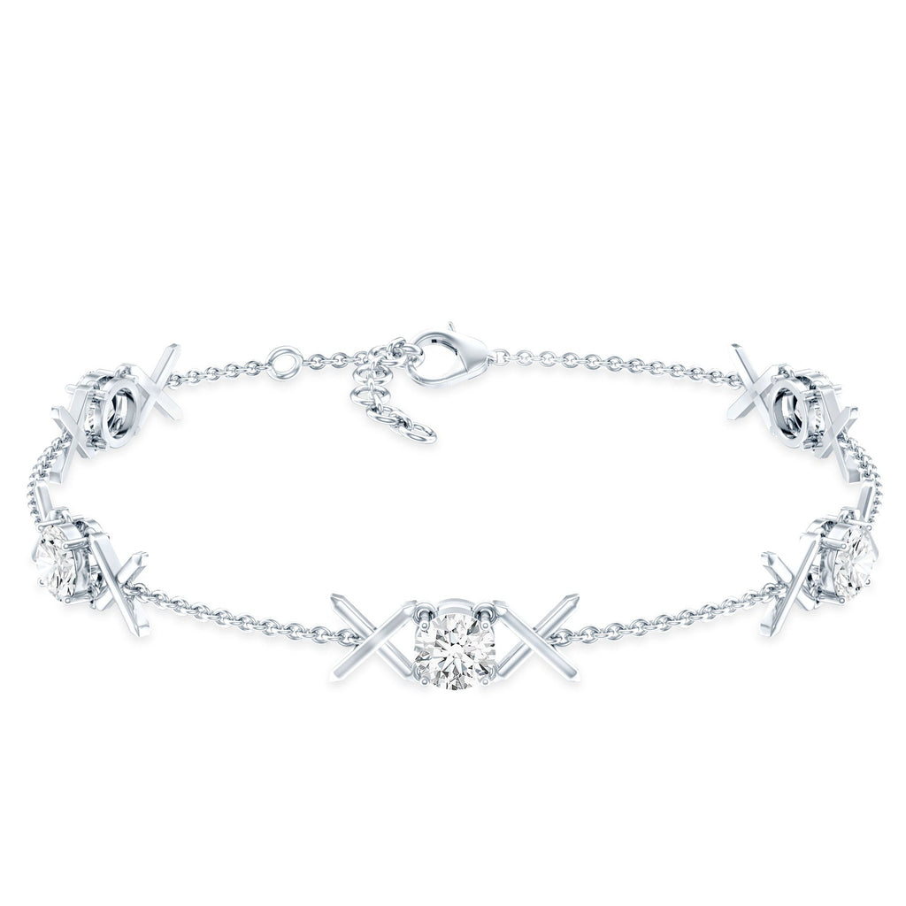 Certified Lab Grown Diamond Bridal Bracelet