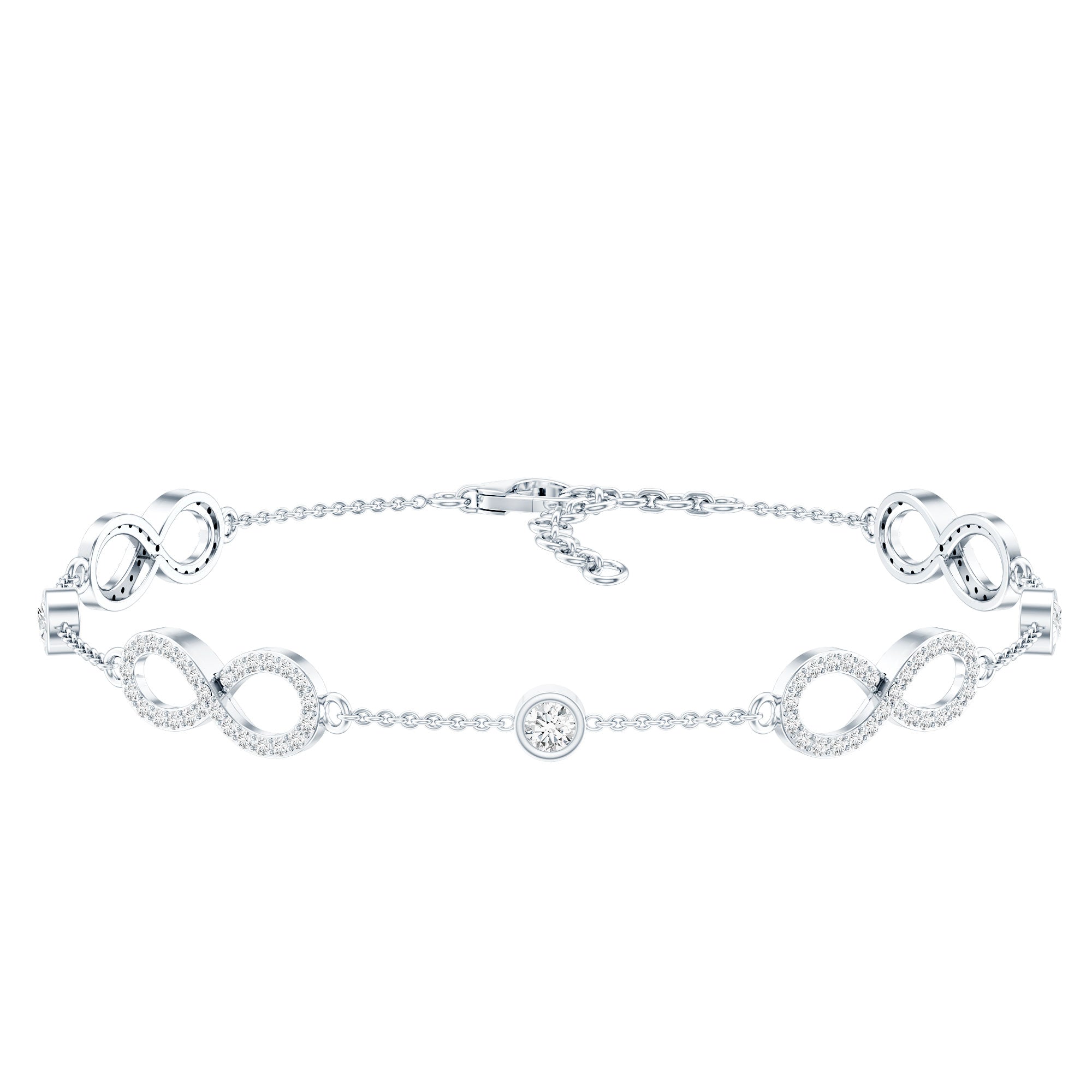 Lab Grown Diamond Infinity Bracelet for Women