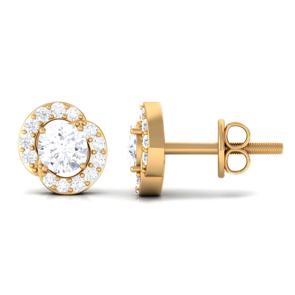 Certified Real Diamond Stud Earrings for Everyday