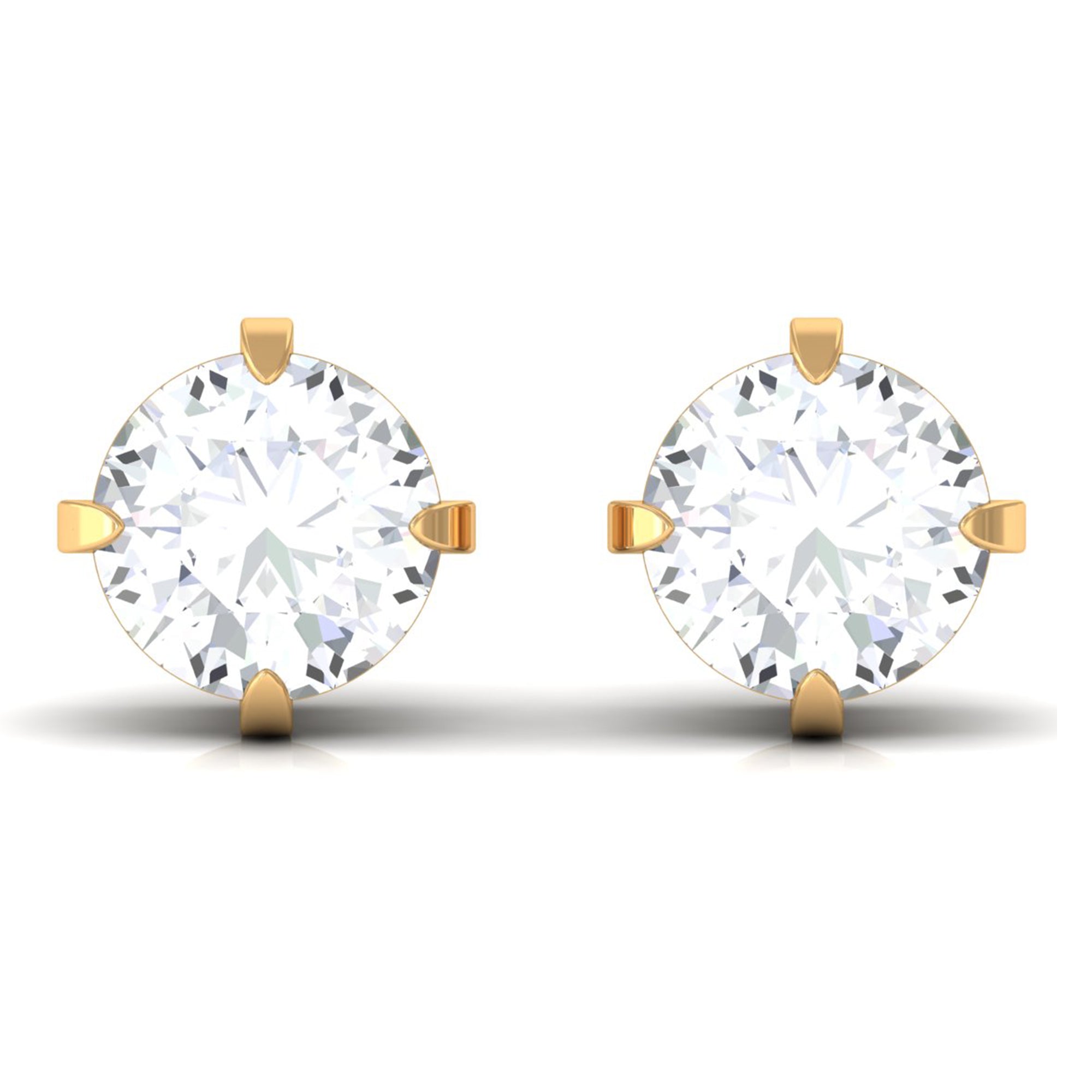 Dainty Diamond Studs