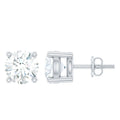 Certified Lab Grown Diamond 4 Prong Stud Earrings