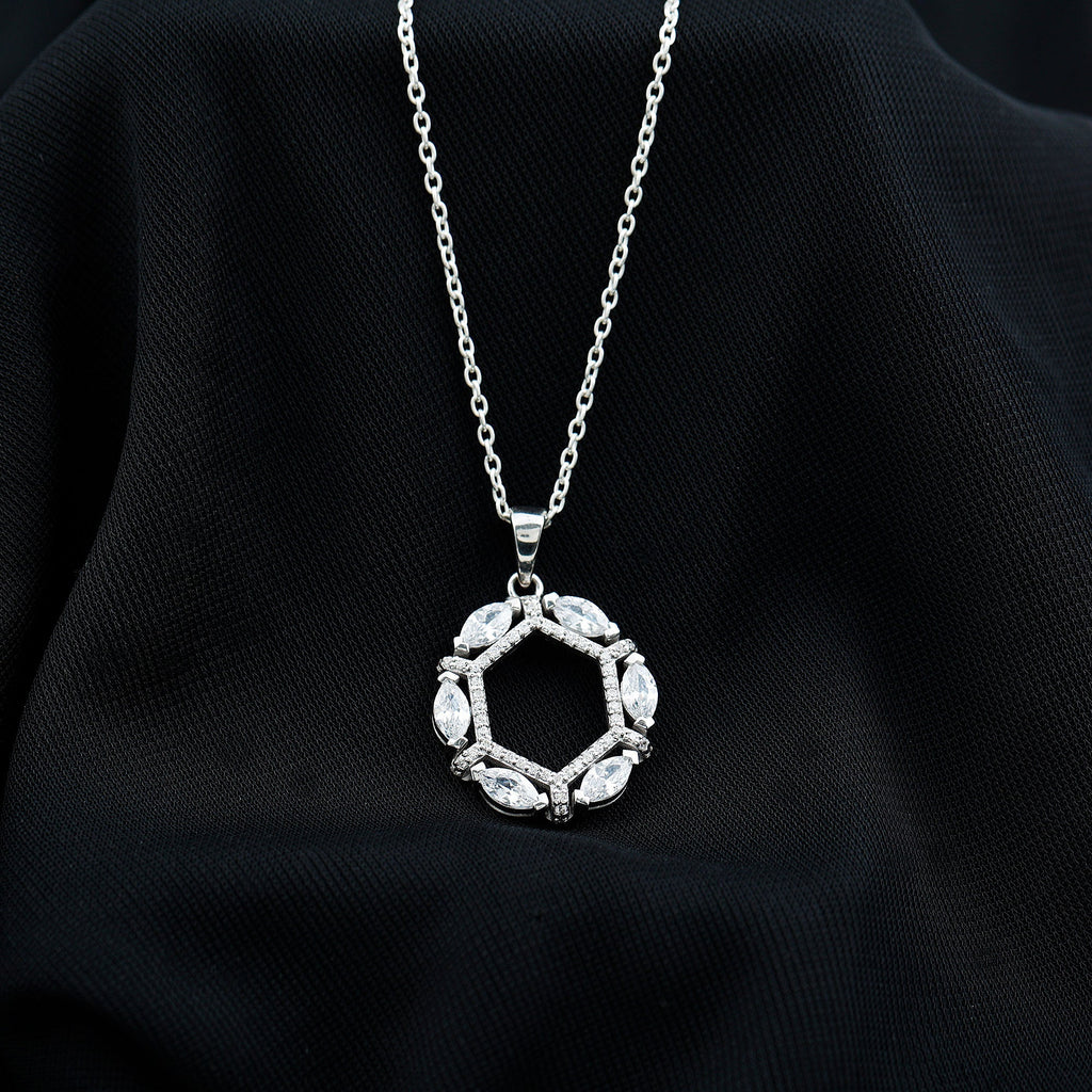 Vintage Style Lab Grown Diamond Wedding Designer Pendant