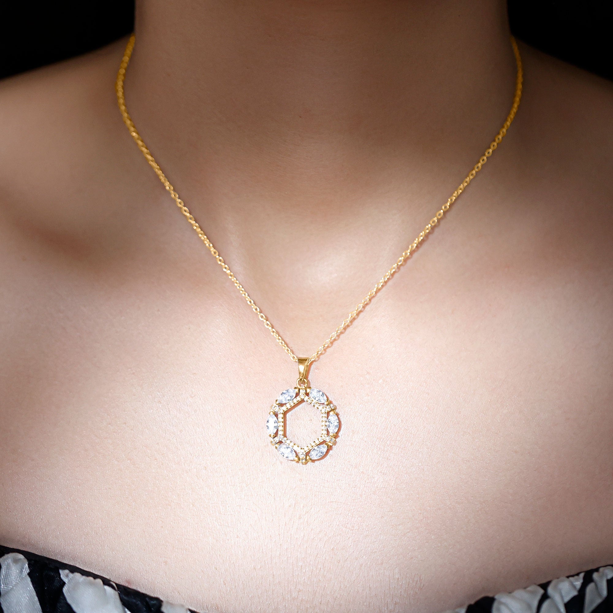 Vintage Style Lab Grown Diamond Wedding Designer Pendant