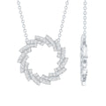 Lab Grown Diamond Designer Eternity Necklace