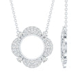Certified Lab Grown Diamond Nature Inspired Necklace