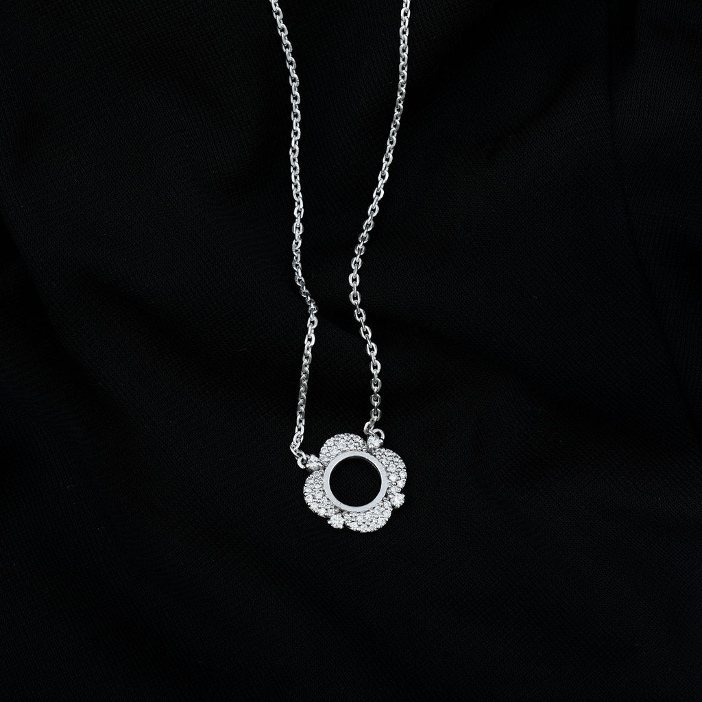 Certified Lab Grown Diamond Nature Inspired Necklace