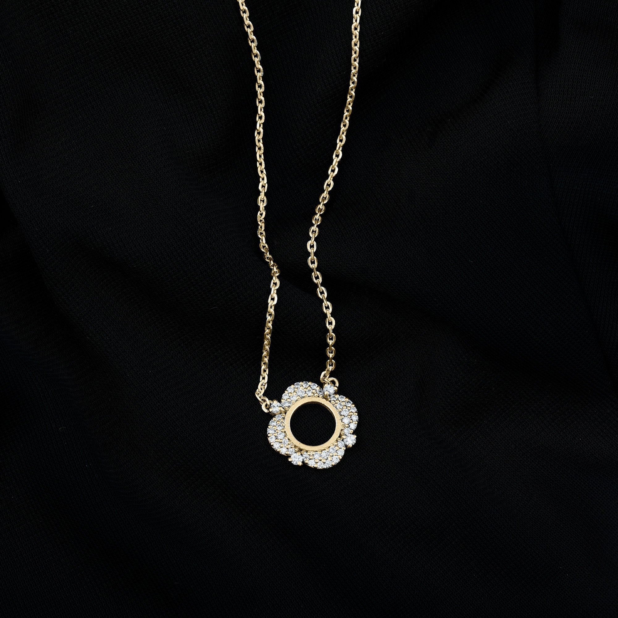 Certified Lab Grown Diamond Nature Inspired Necklace