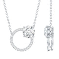 Certified Lab 6 MM Diamond Circle Of Life Necklace