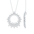 Certified Pave Set Lab Grown Diamond Eternity Necklace