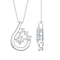 Certified Lab Grown Diamond Minimal Pendant Necklace