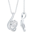 Certified Oval Shape Lab Grown Diamond Designer Necklace