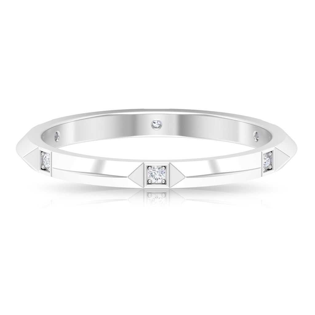 Certified Natural Diamond Anniversary Band Ring