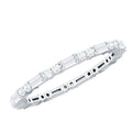 Certified Moissanite Stackable Enhancer Ring