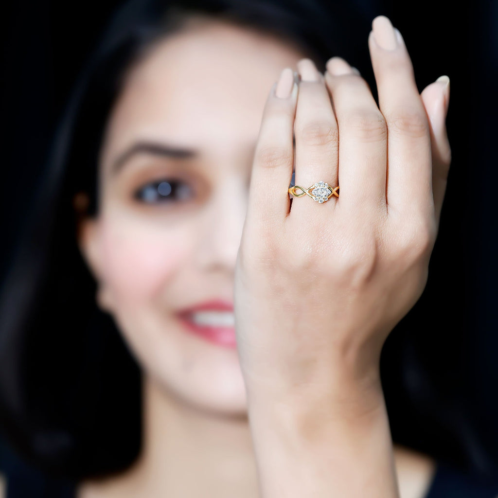 Certified Diamond Infinity Promise Ring