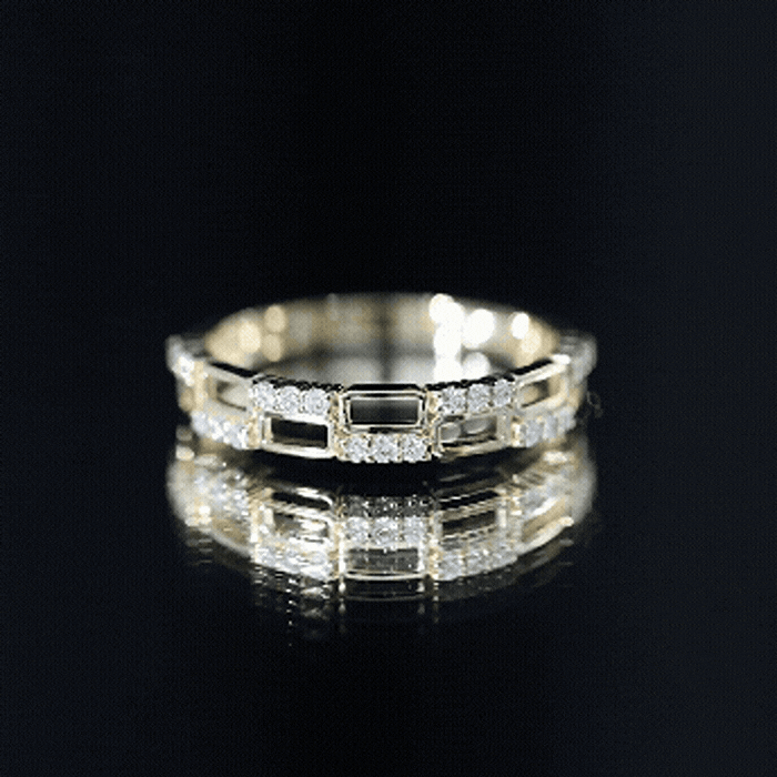 Certified Lab Grown Diamond Wedding Anniversary Ring For Women
