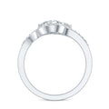 Certified Lab Diamond Toi Et Moi Designer Engagement Ring