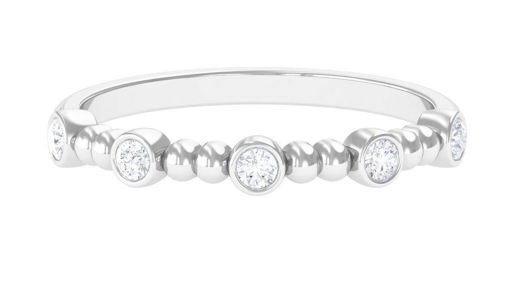 Natural Diamond Stackable Ring for Women