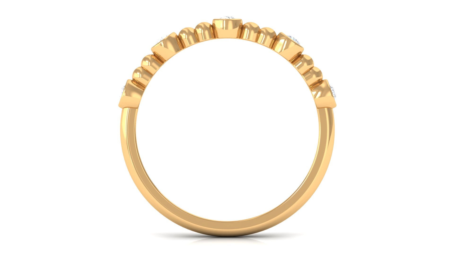 Natural Diamond Stackable Ring for Women