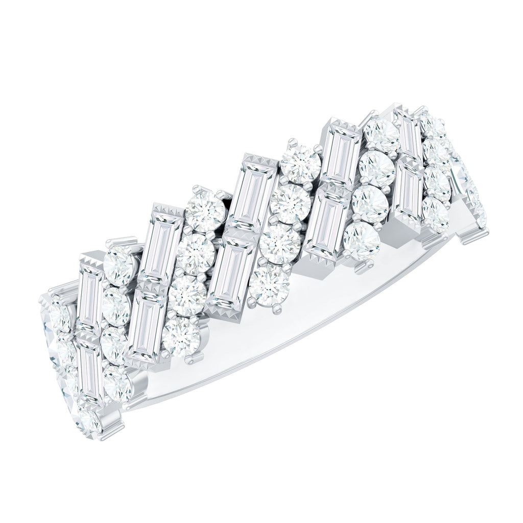 Natural Diamond Wedding Band for Women