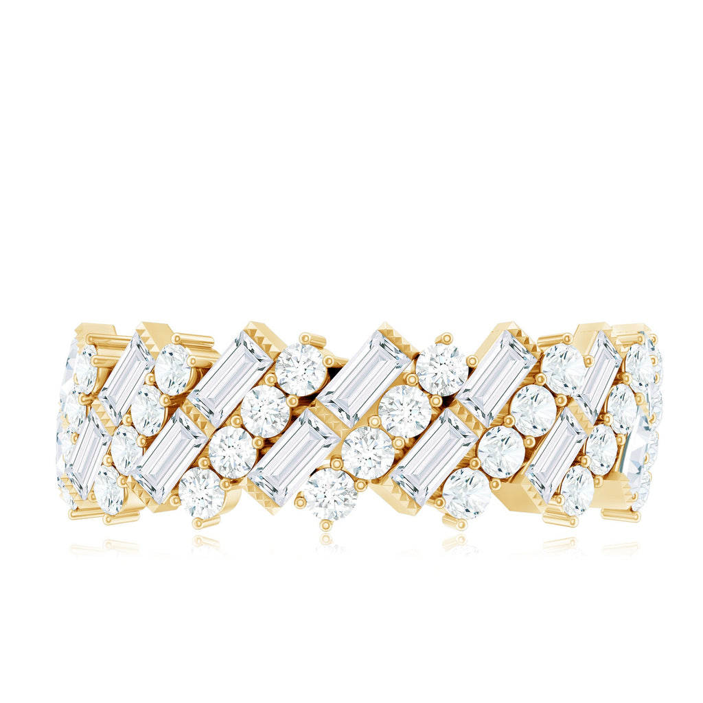 Natural Diamond Wedding Band for Women