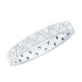 Diamond Band Ring in Surface Prong Set