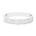 Certified Natural Diamond Wedding Band Ring for Women