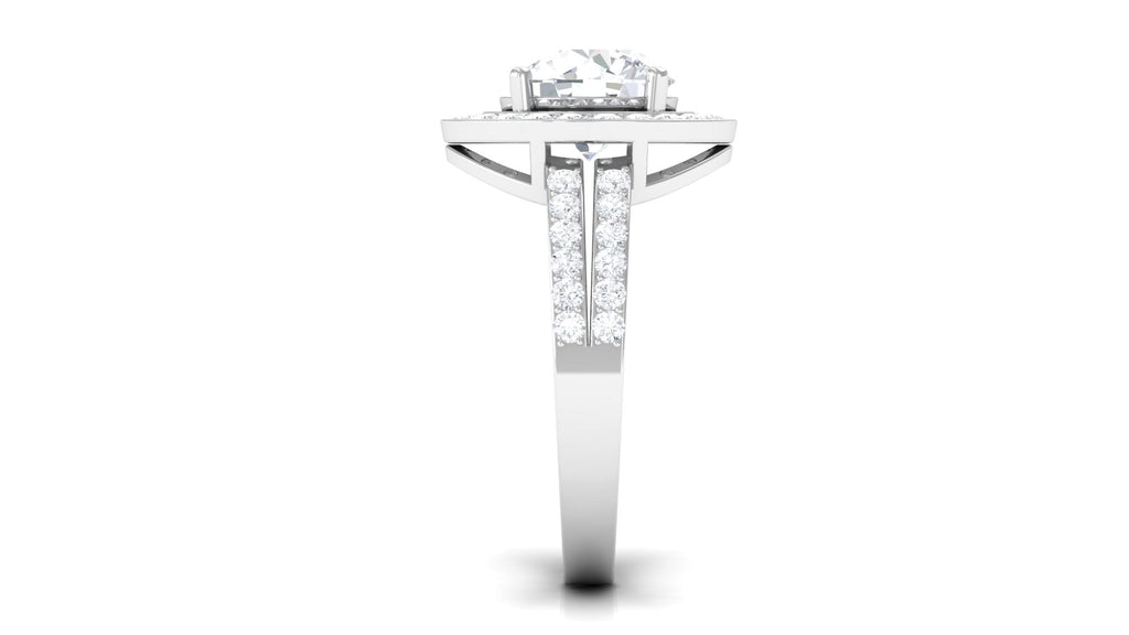 3.25 CT Classic Cubic Zirconia Engagement Ring