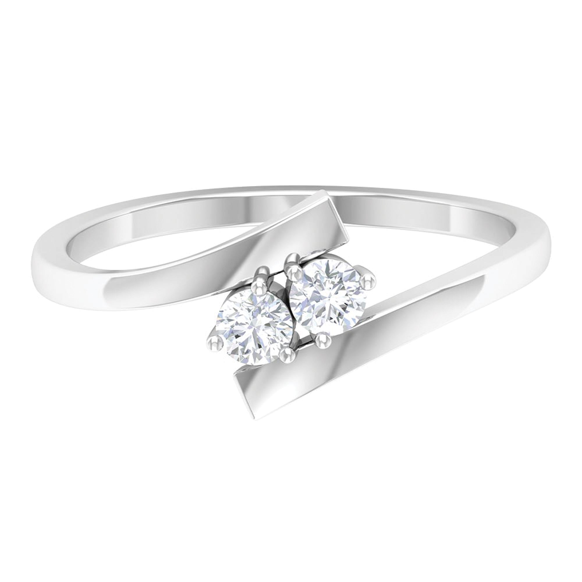 Diamond Toi Et Moi Ring For Her