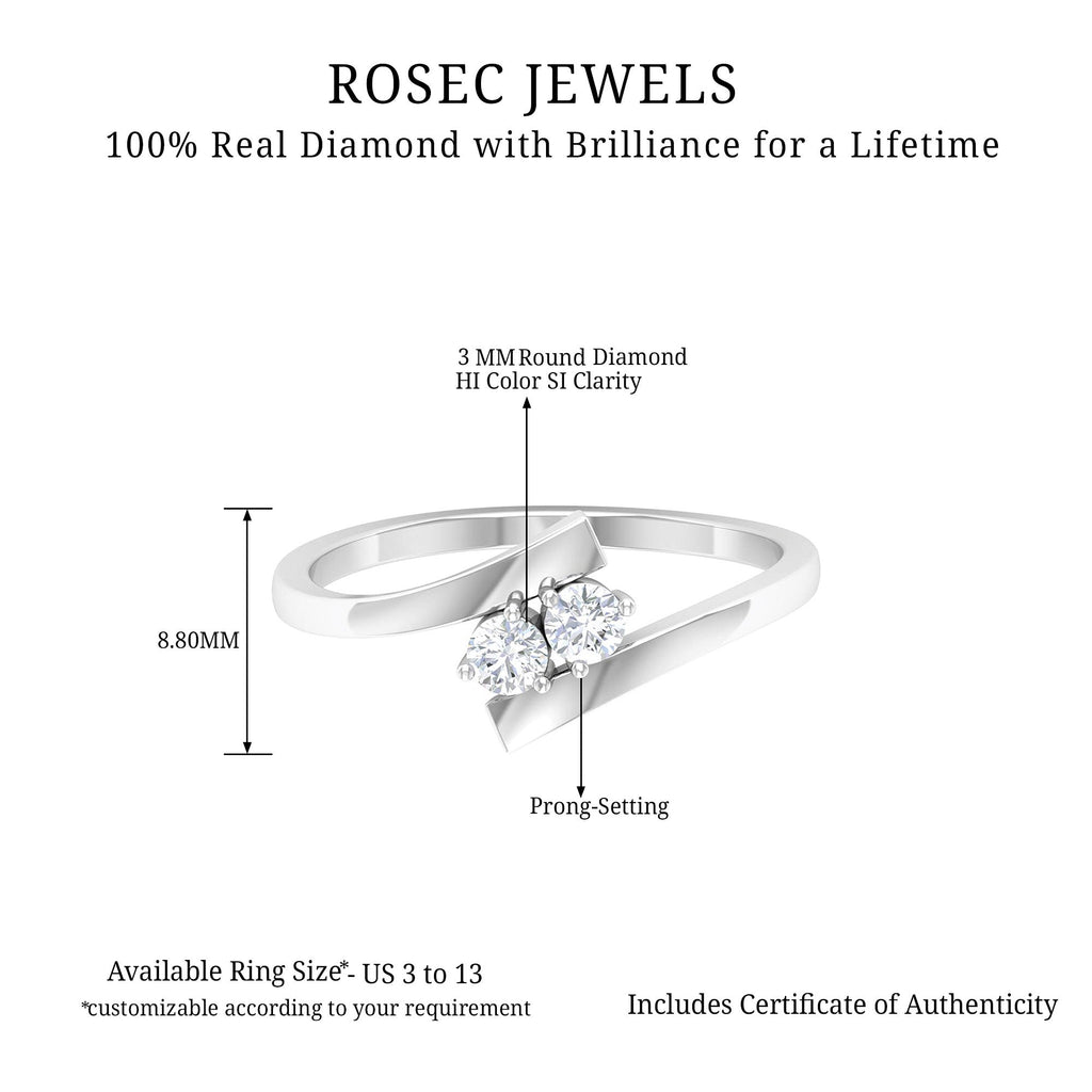 Diamond Toi Et Moi Ring For Her