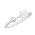 Certified Real Diamond Promise Ring for Valentines