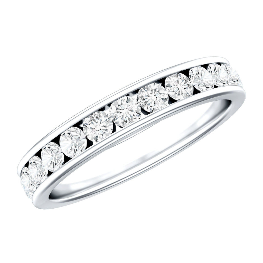 Certified Lab Grown Diamond Eternity Ring in Channel Set