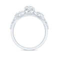 Certified 6 MM Lab Grown Diamond Vintage Inspired Engagement Ring