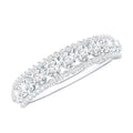 Classic Lab Grown Diamond Half Eternity Wedding Band for Women