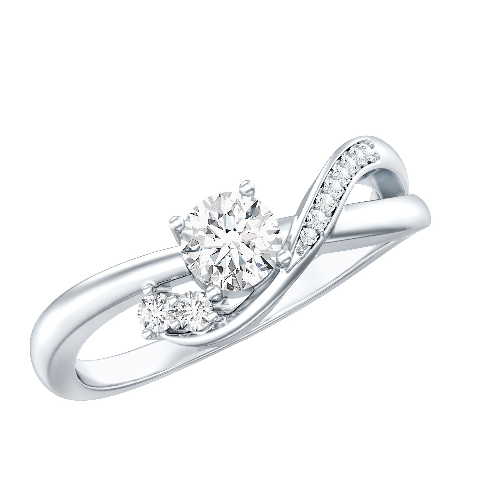 Certified 5 MM Lab Grown Diamond Proposal Ring For Women