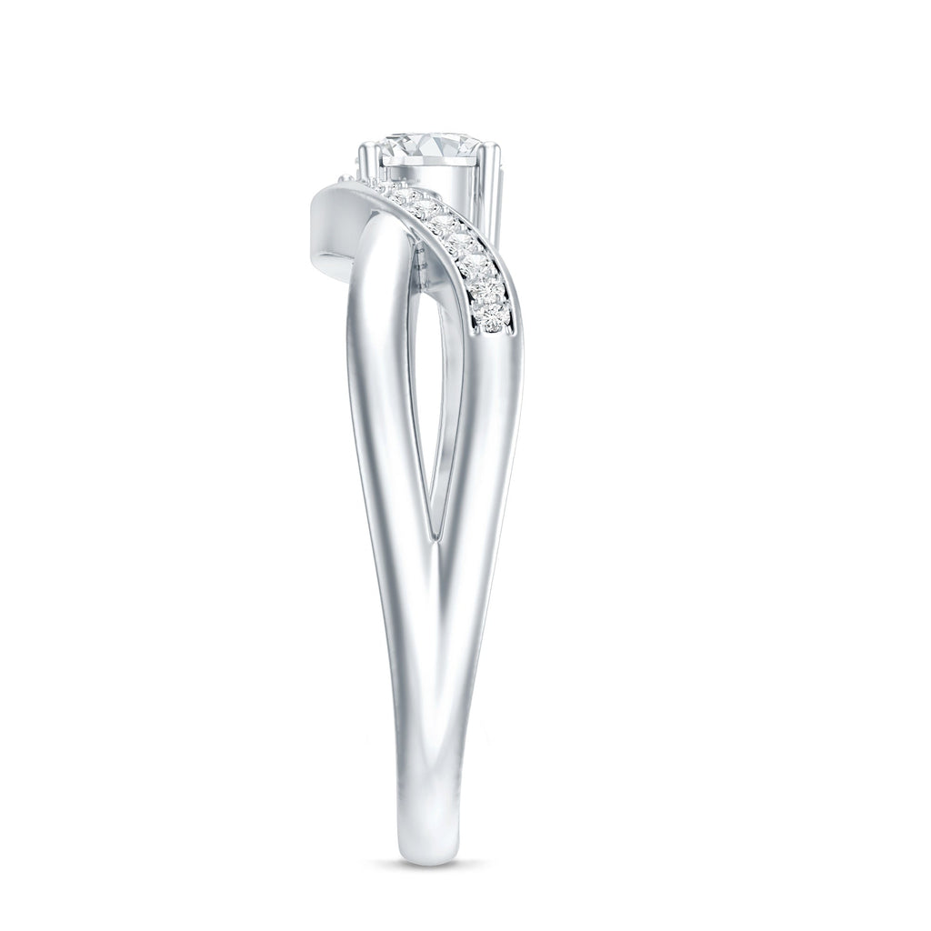 Certified 5 MM Lab Grown Diamond Proposal Ring For Women