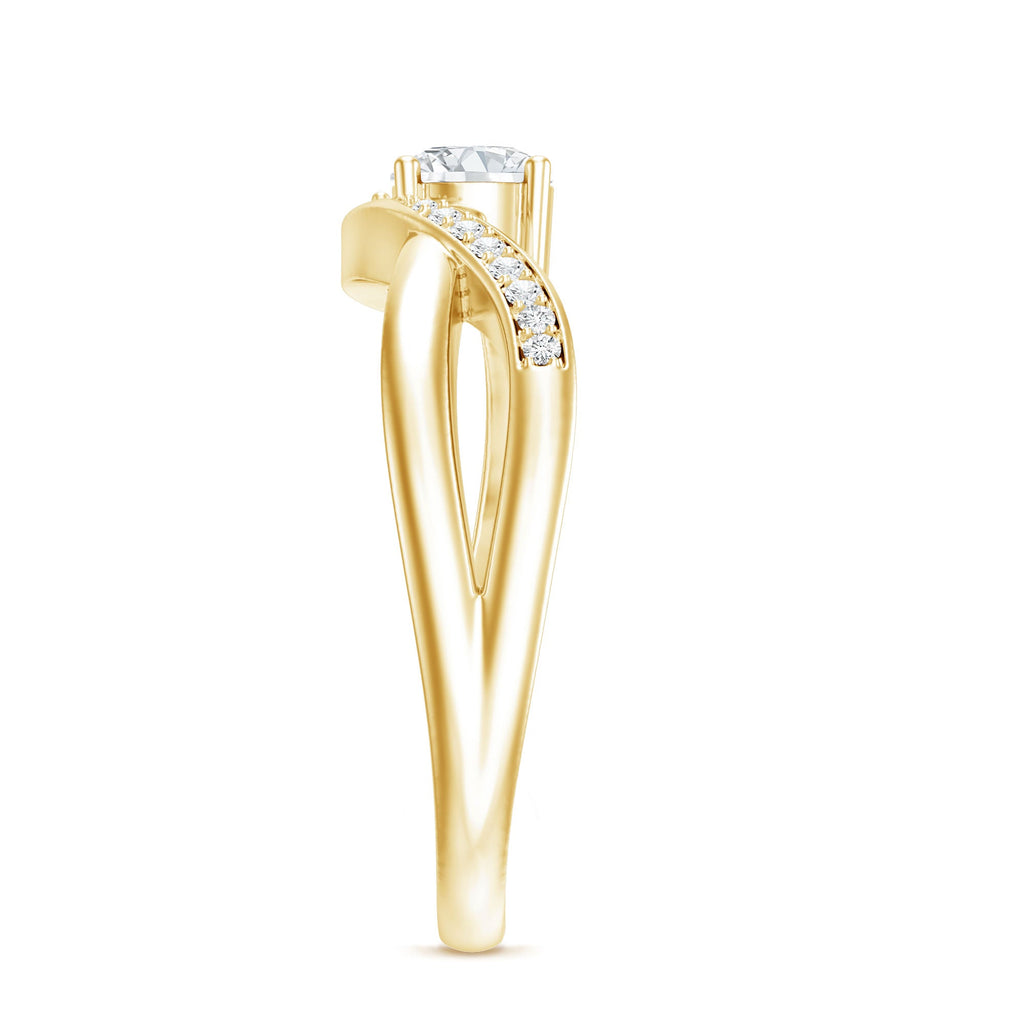 Certified 5 MM Lab Grown Diamond Proposal Ring For Women